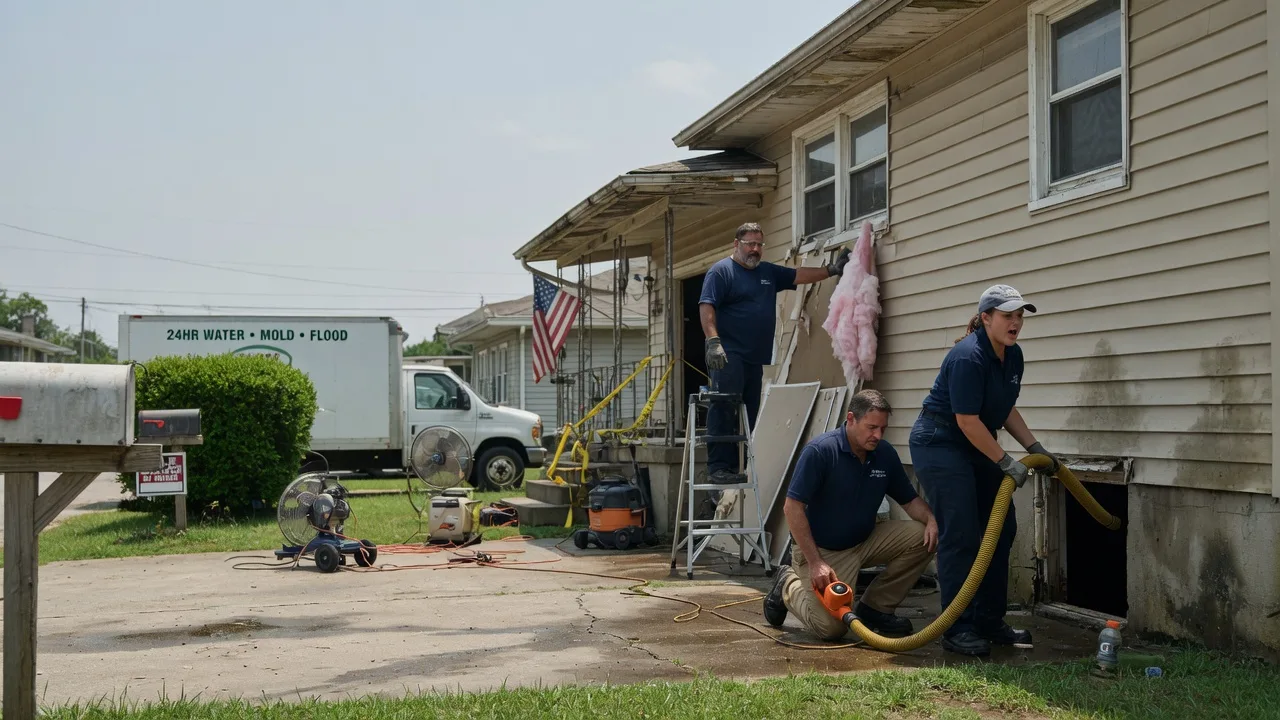 Water Damage Repair in Jacksonville, AL near me
